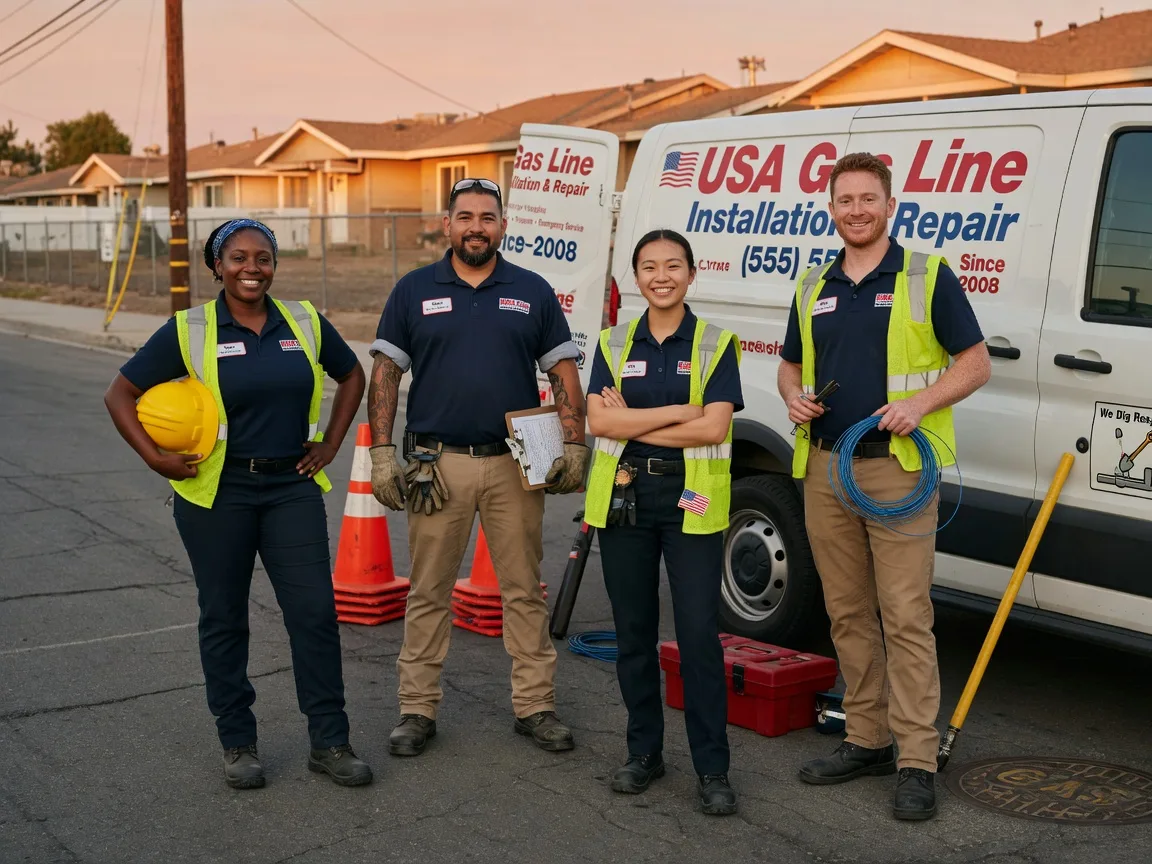 Gas Line Installation company in Covington, IN
